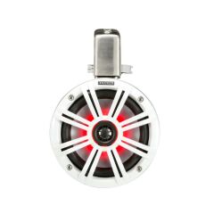 6.5'' (165 mm) Tower Coaxial Speaker System - White LED Grills