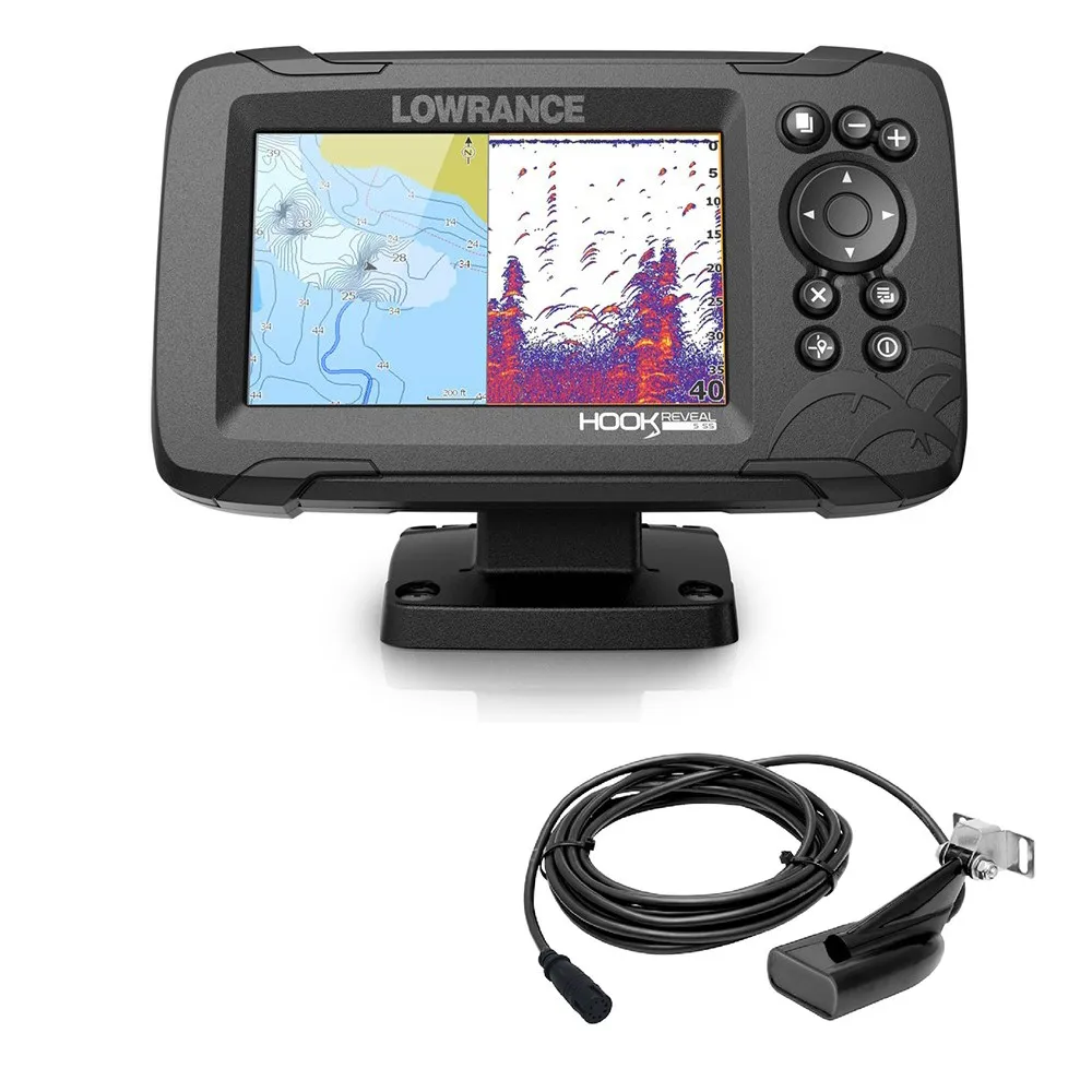 Lowrance Hook Reveal 5 83/200 Chirp Balık Bulucu GPS Balık Bulucu